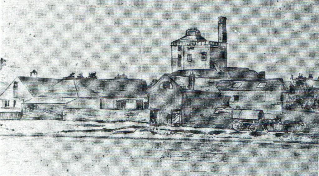 Emsworth Brewery in 19th century