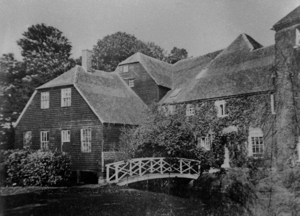 Lumley Mill in 1898 when it was owned by the Terry family.