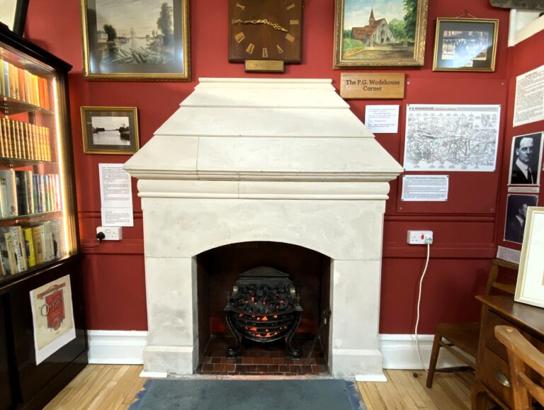 The P G Wodehouse Corner in Emsworth Museum