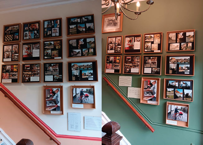 The Maurice Broomfield Display before and after redecoration